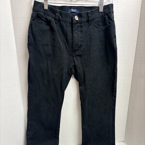 Chaps Black Jeans - Size 6 - 1502